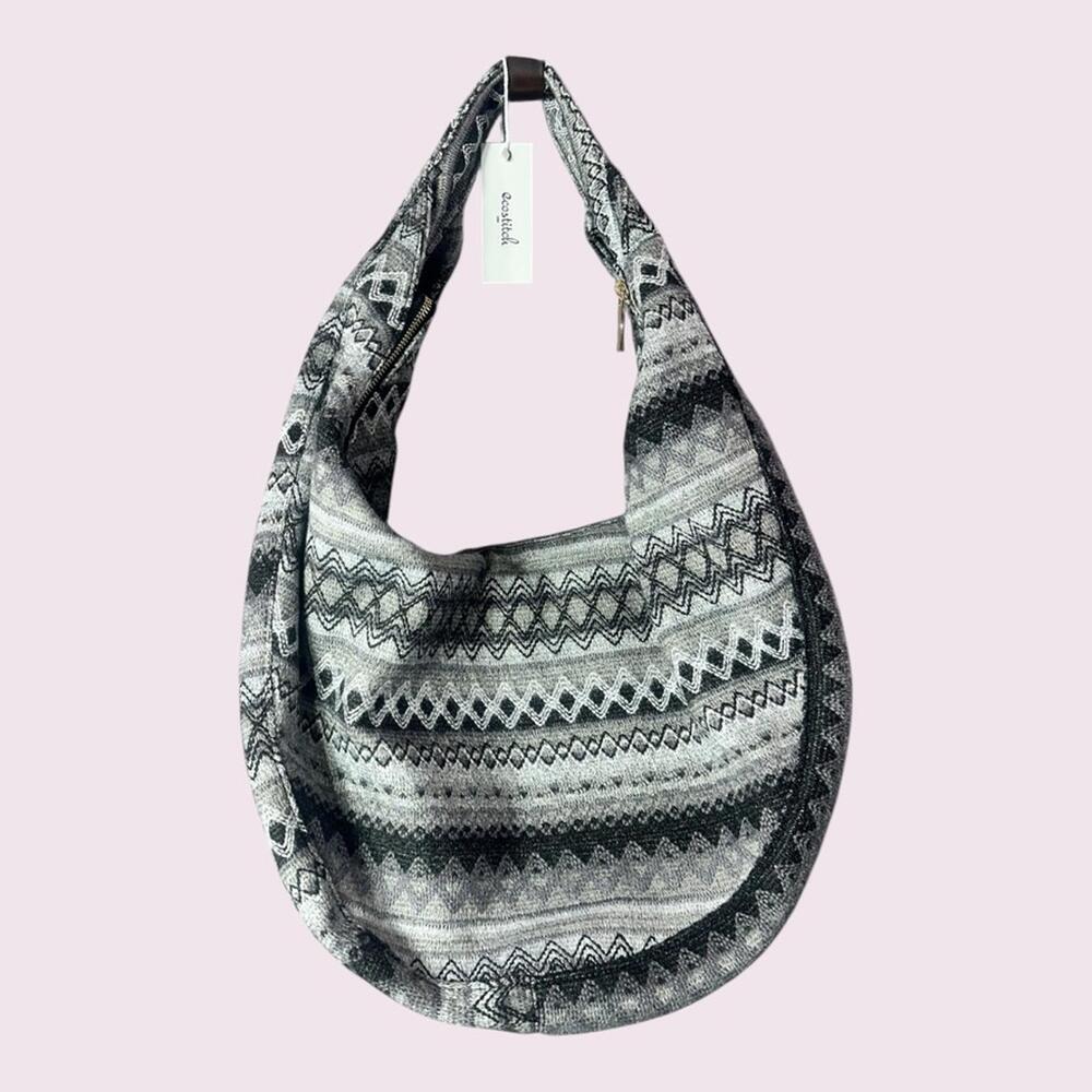 NWT Ecostitch Gcostitel Woven Cotton Tote Bag - Picture 3 of 8